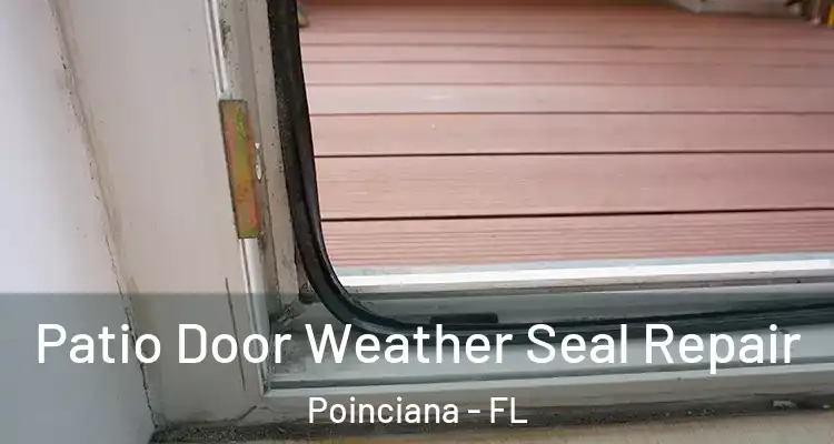 Patio Door Weather Seal Repair Poinciana - FL